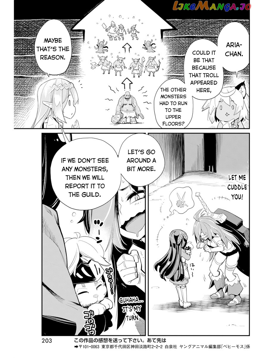 I Am Behemoth Of The S Rank Monster But I Am Mistaken As A Cat And I Live As A Pet Of Elf Girl chapter 43 - page 22