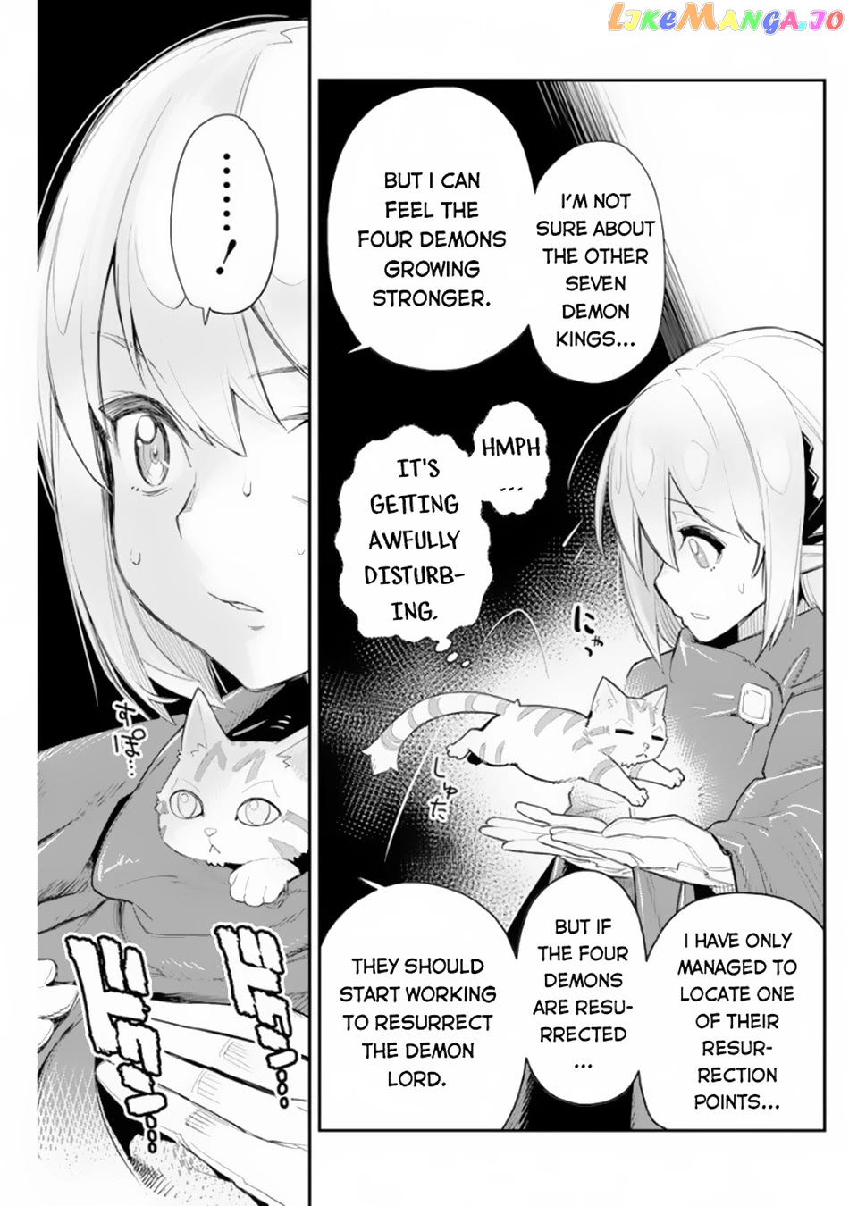 I Am Behemoth Of The S Rank Monster But I Am Mistaken As A Cat And I Live As A Pet Of Elf Girl chapter 44 - page 18