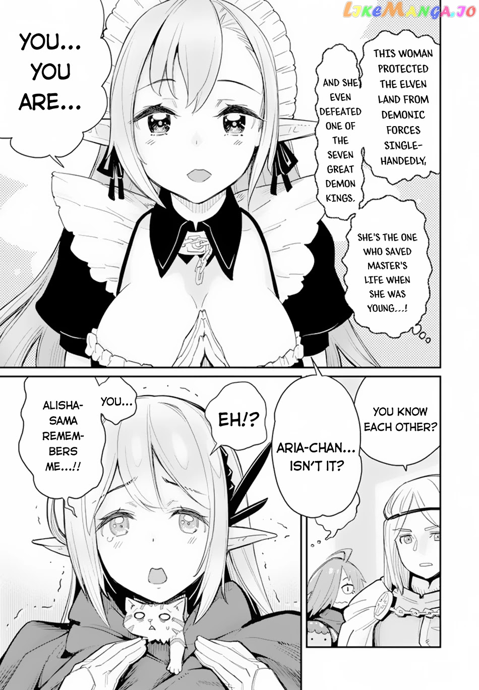 I Am Behemoth Of The S Rank Monster But I Am Mistaken As A Cat And I Live As A Pet Of Elf Girl chapter 45 - page 11