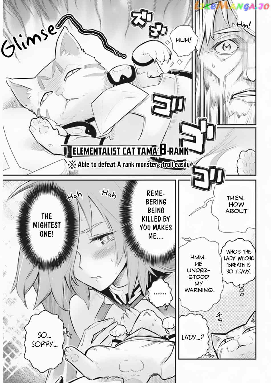 I Am Behemoth Of The S Rank Monster But I Am Mistaken As A Cat And I Live As A Pet Of Elf Girl chapter 27 - page 14