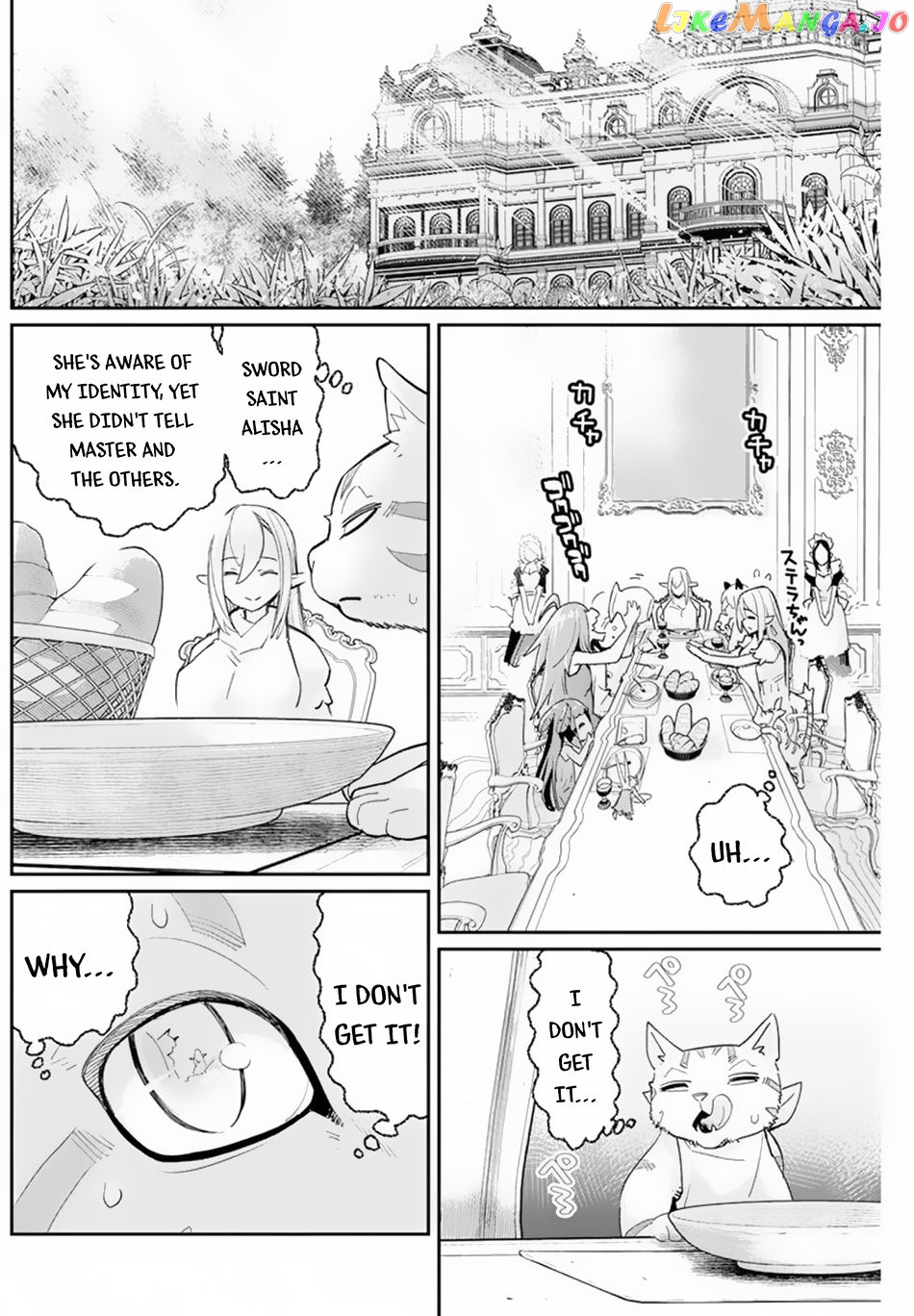 I Am Behemoth Of The S Rank Monster But I Am Mistaken As A Cat And I Live As A Pet Of Elf Girl chapter 47 - page 20