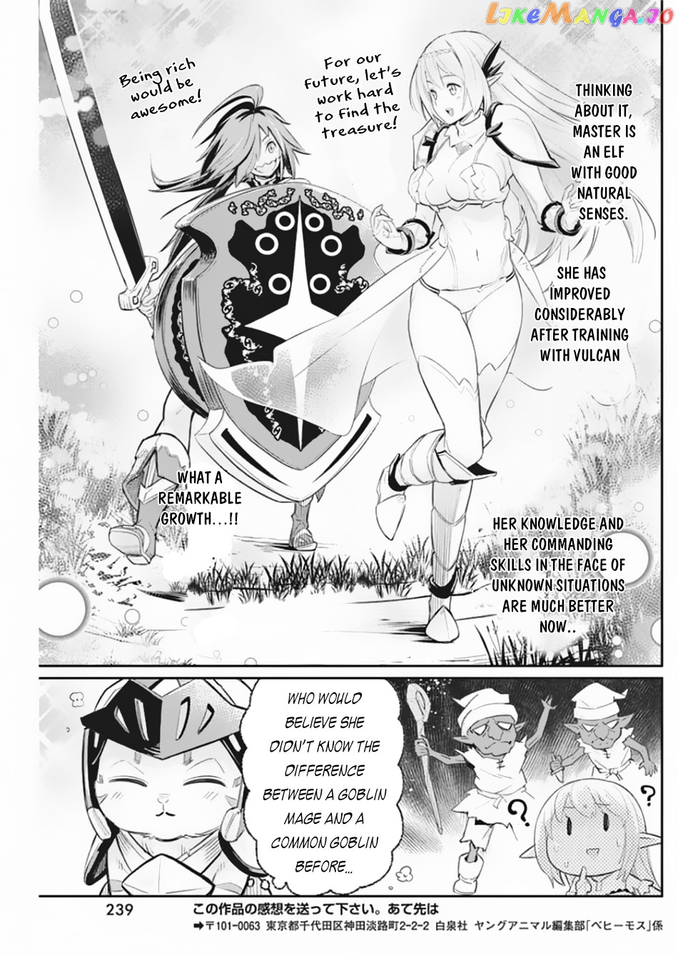 I Am Behemoth Of The S Rank Monster But I Am Mistaken As A Cat And I Live As A Pet Of Elf Girl chapter 28 - page 23