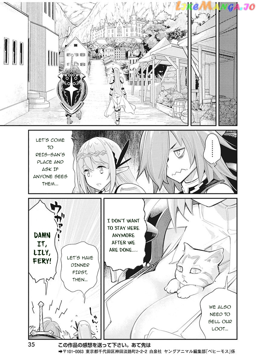 I Am Behemoth Of The S Rank Monster But I Am Mistaken As A Cat And I Live As A Pet Of Elf Girl chapter 32 - page 25