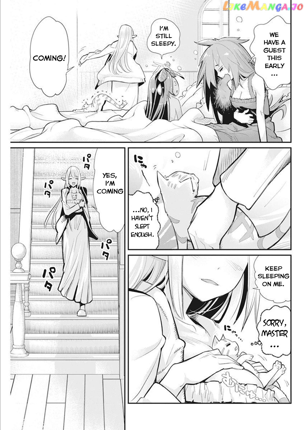 I Am Behemoth Of The S Rank Monster But I Am Mistaken As A Cat And I Live As A Pet Of Elf Girl chapter 52 - page 24