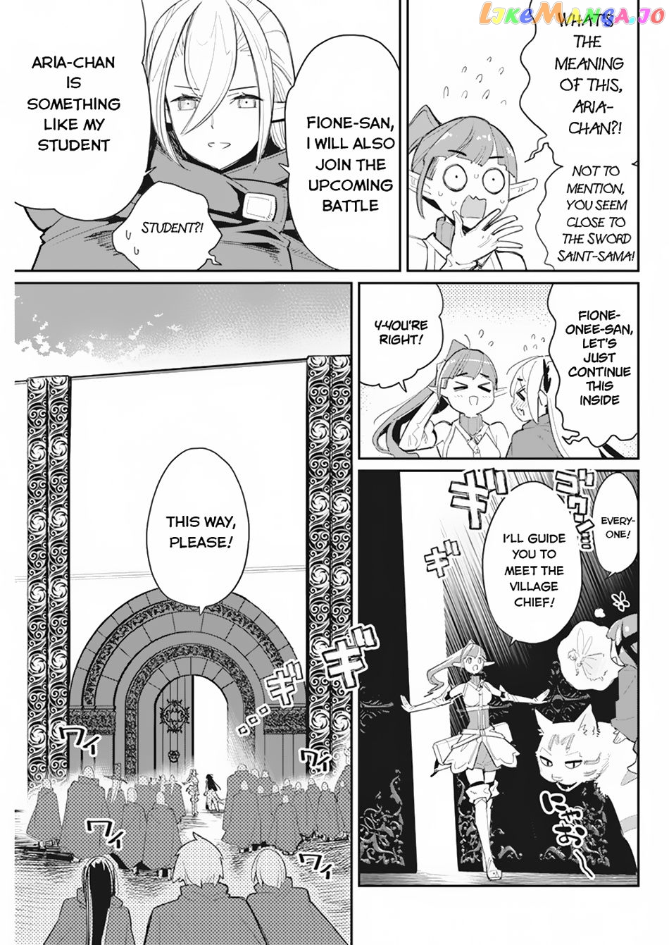 I Am Behemoth Of The S Rank Monster But I Am Mistaken As A Cat And I Live As A Pet Of Elf Girl chapter 54 - page 14