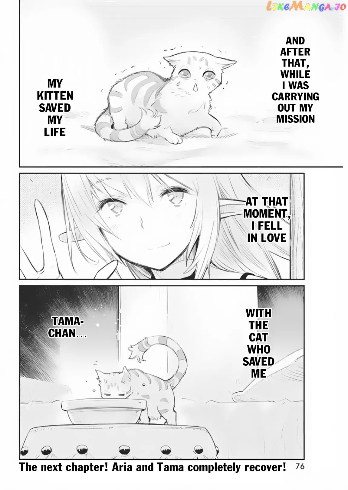 I Am Behemoth Of The S Rank Monster But I Am Mistaken As A Cat And I Live As A Pet Of Elf Girl chapter 17 - page 24