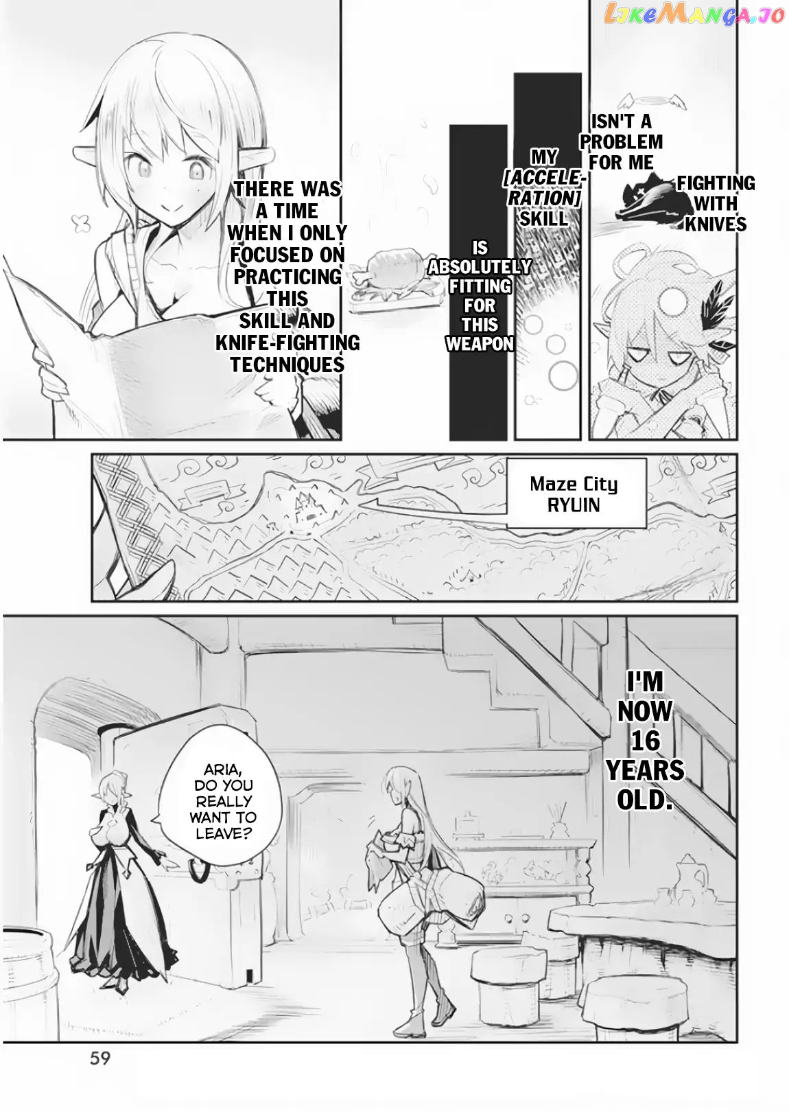 I Am Behemoth Of The S Rank Monster But I Am Mistaken As A Cat And I Live As A Pet Of Elf Girl chapter 17 - page 7