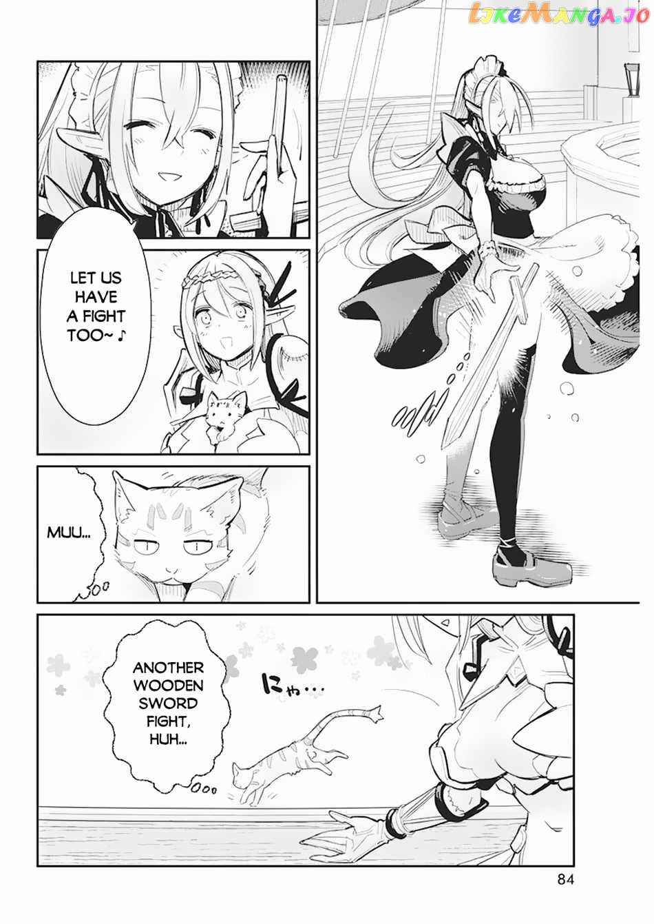 I Am Behemoth Of The S Rank Monster But I Am Mistaken As A Cat And I Live As A Pet Of Elf Girl chapter 56 - page 17