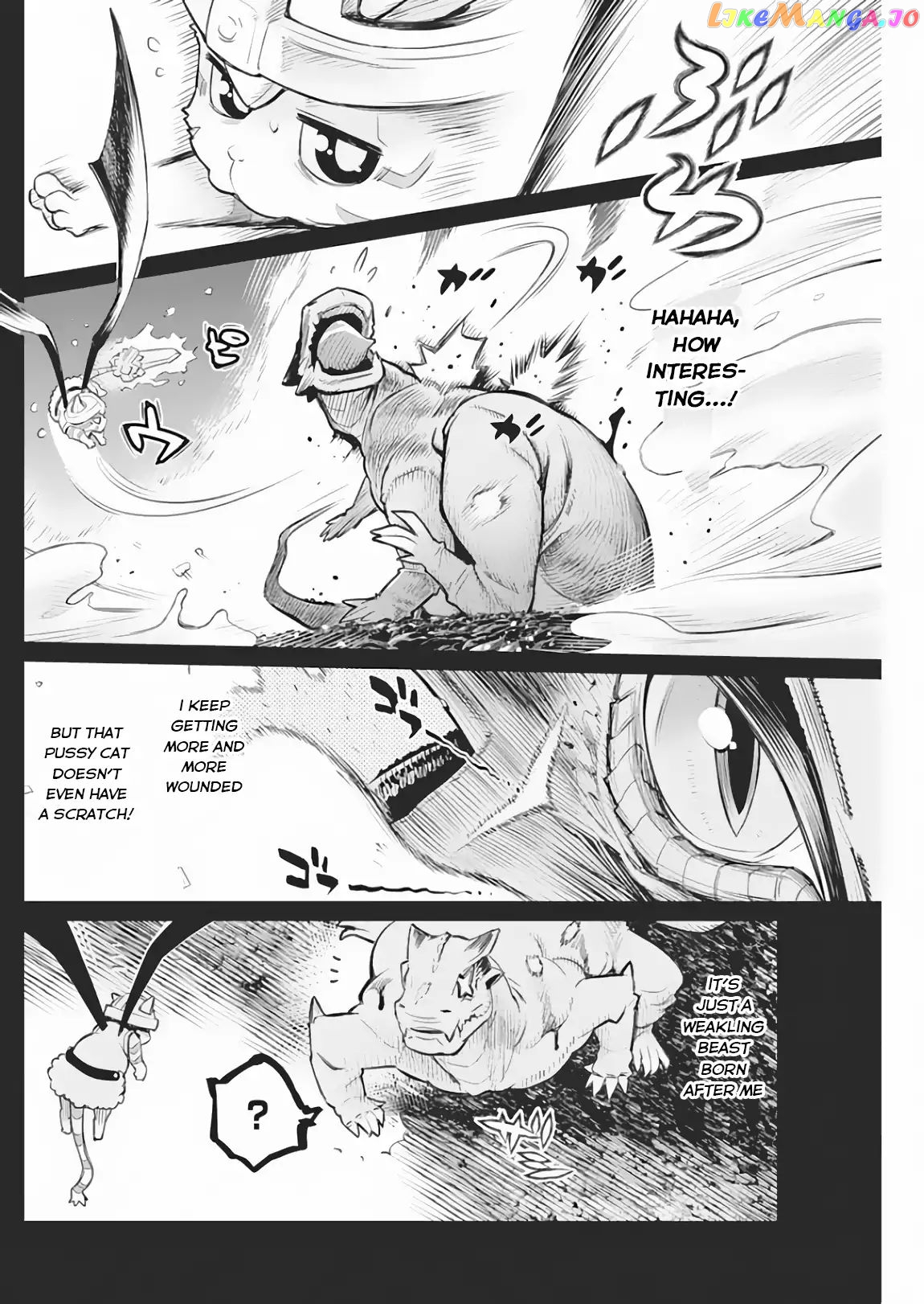 I Am Behemoth Of The S Rank Monster But I Am Mistaken As A Cat And I Live As A Pet Of Elf Girl chapter 18 - page 17