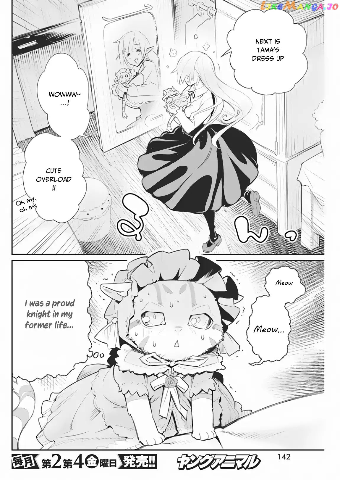 I Am Behemoth Of The S Rank Monster But I Am Mistaken As A Cat And I Live As A Pet Of Elf Girl chapter 18 - page 5