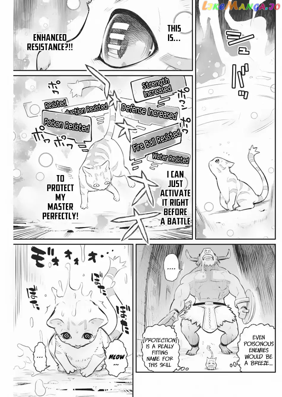 I Am Behemoth Of The S Rank Monster But I Am Mistaken As A Cat And I Live As A Pet Of Elf Girl chapter 19 - page 14