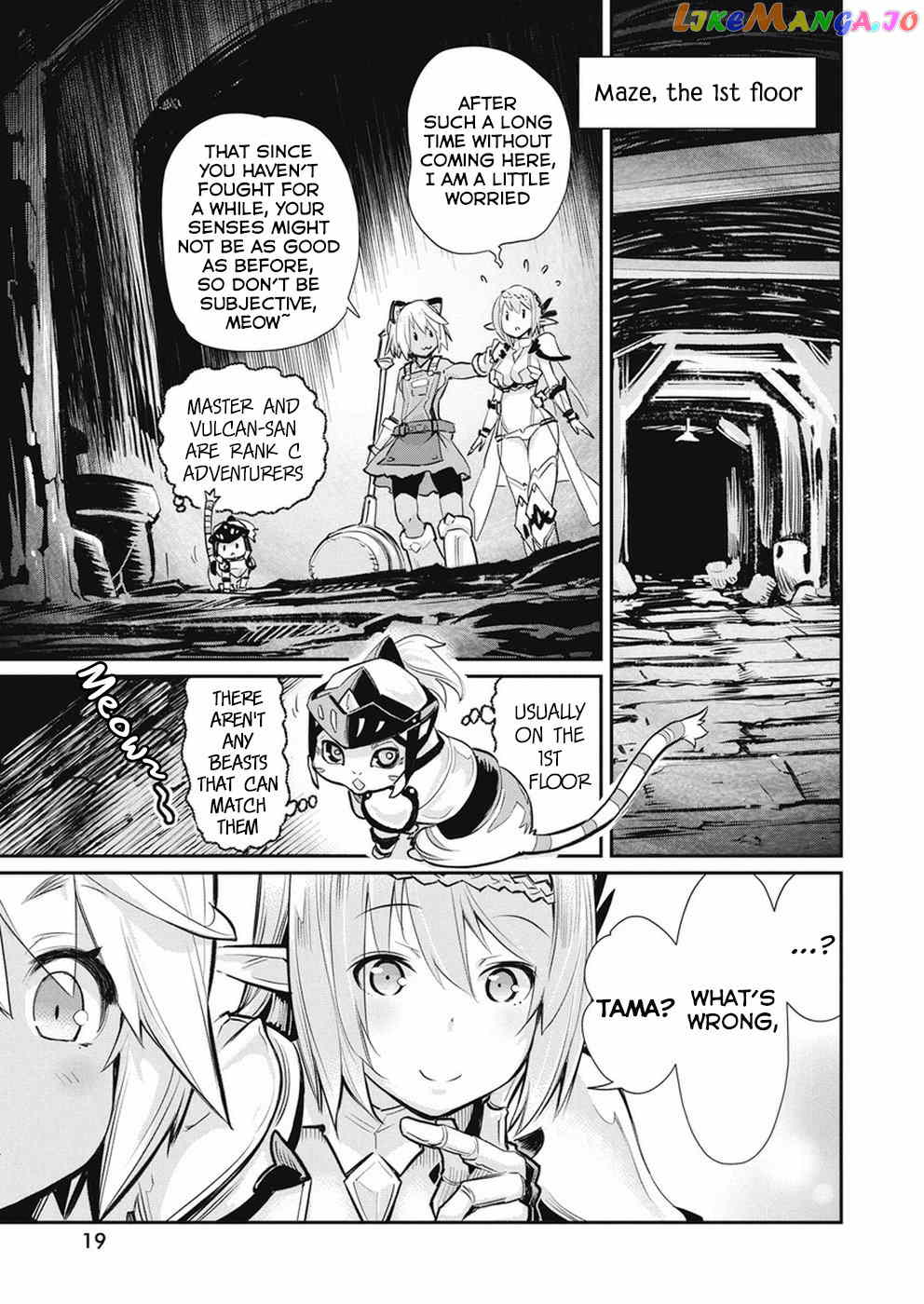 I Am Behemoth Of The S Rank Monster But I Am Mistaken As A Cat And I Live As A Pet Of Elf Girl chapter 20 - page 8