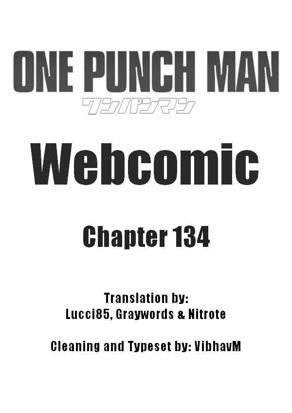 Onepunch-Man (ONE) chapter 134 - page 1