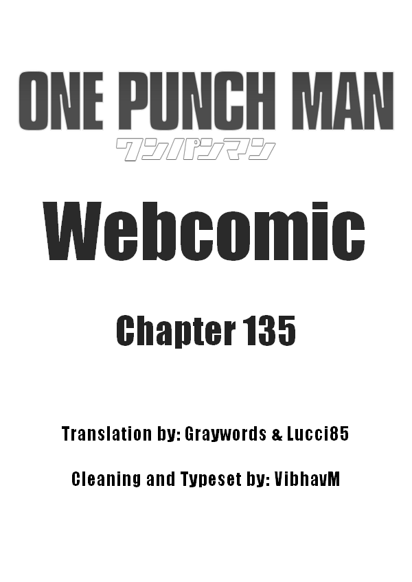 Onepunch-Man (ONE) chapter 135 - page 1