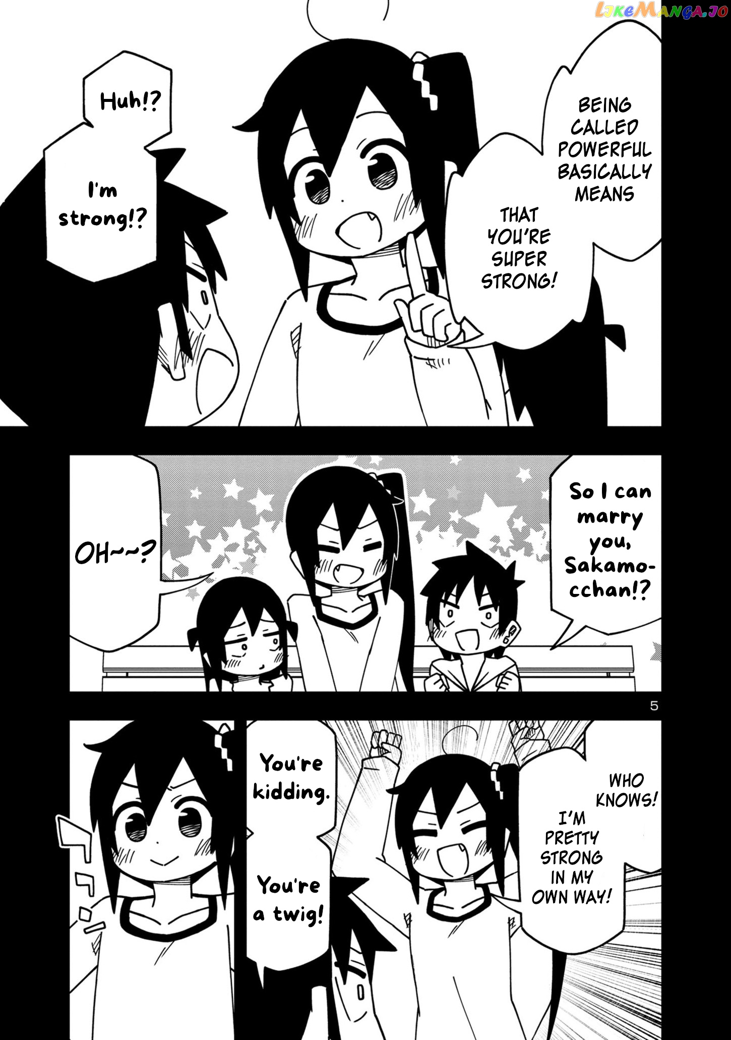 Kawaii Kouhai ni Iwasaretai chapter 92 - page 5