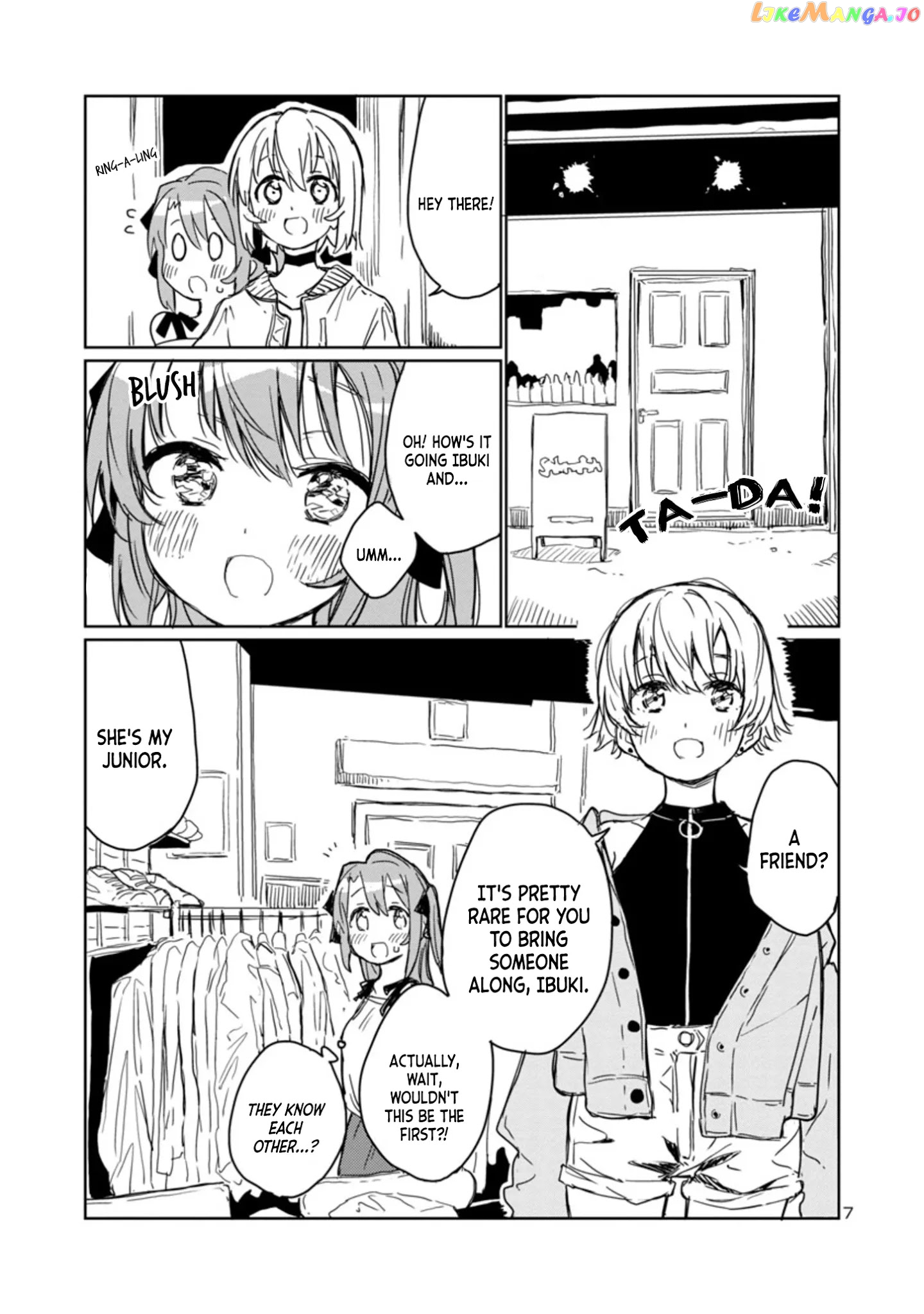 Kamiina Botan, Yoeru Sugata Wa Yuri No Hana. chapter 4 - page 7