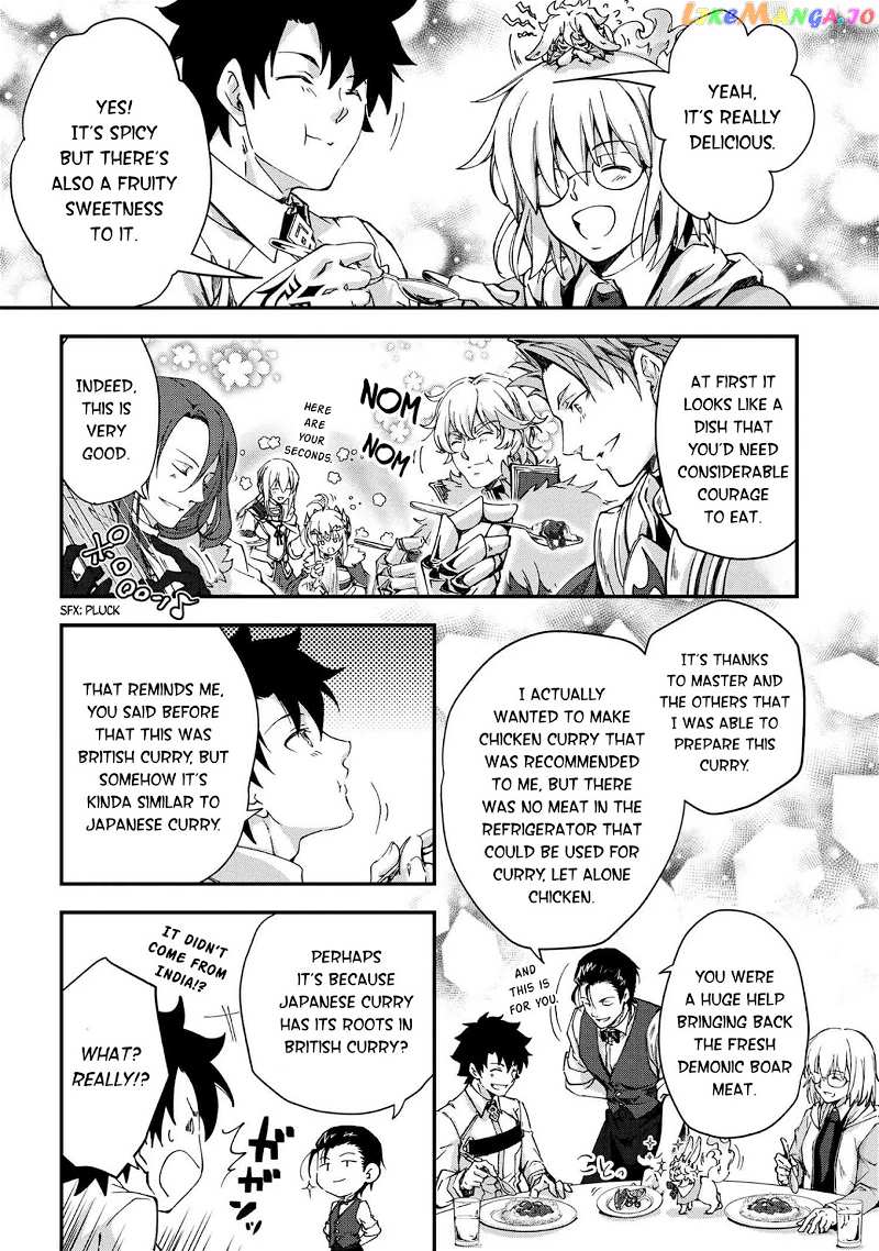 Fate grand Order – The Heroic Spirit Food Chronicles chapter 1 - page 14