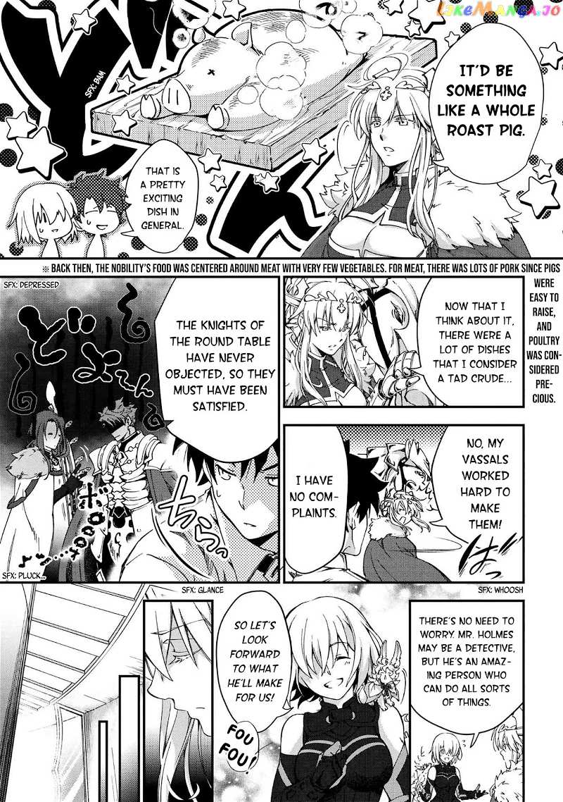 Fate grand Order – The Heroic Spirit Food Chronicles chapter 1 - page 9