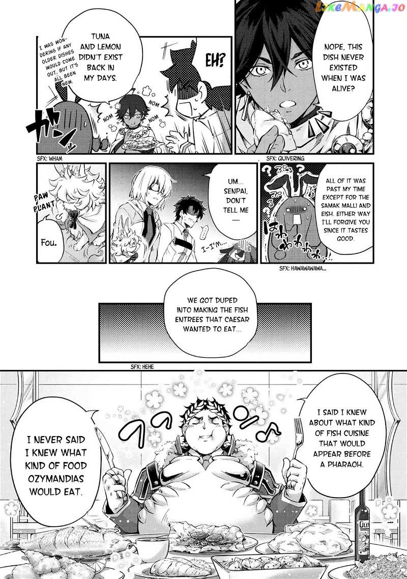 Fate grand Order – The Heroic Spirit Food Chronicles chapter 2 - page 21