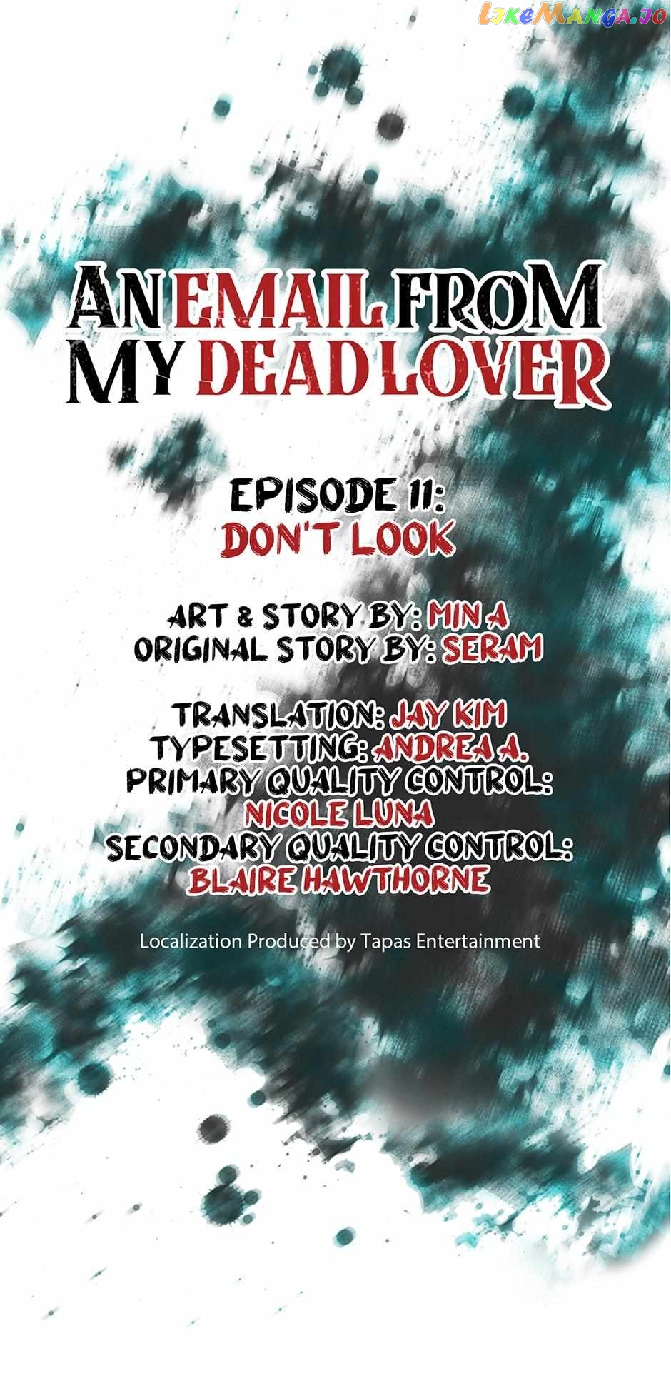 A Mail From My Dead Lover chapter 11 - page 7