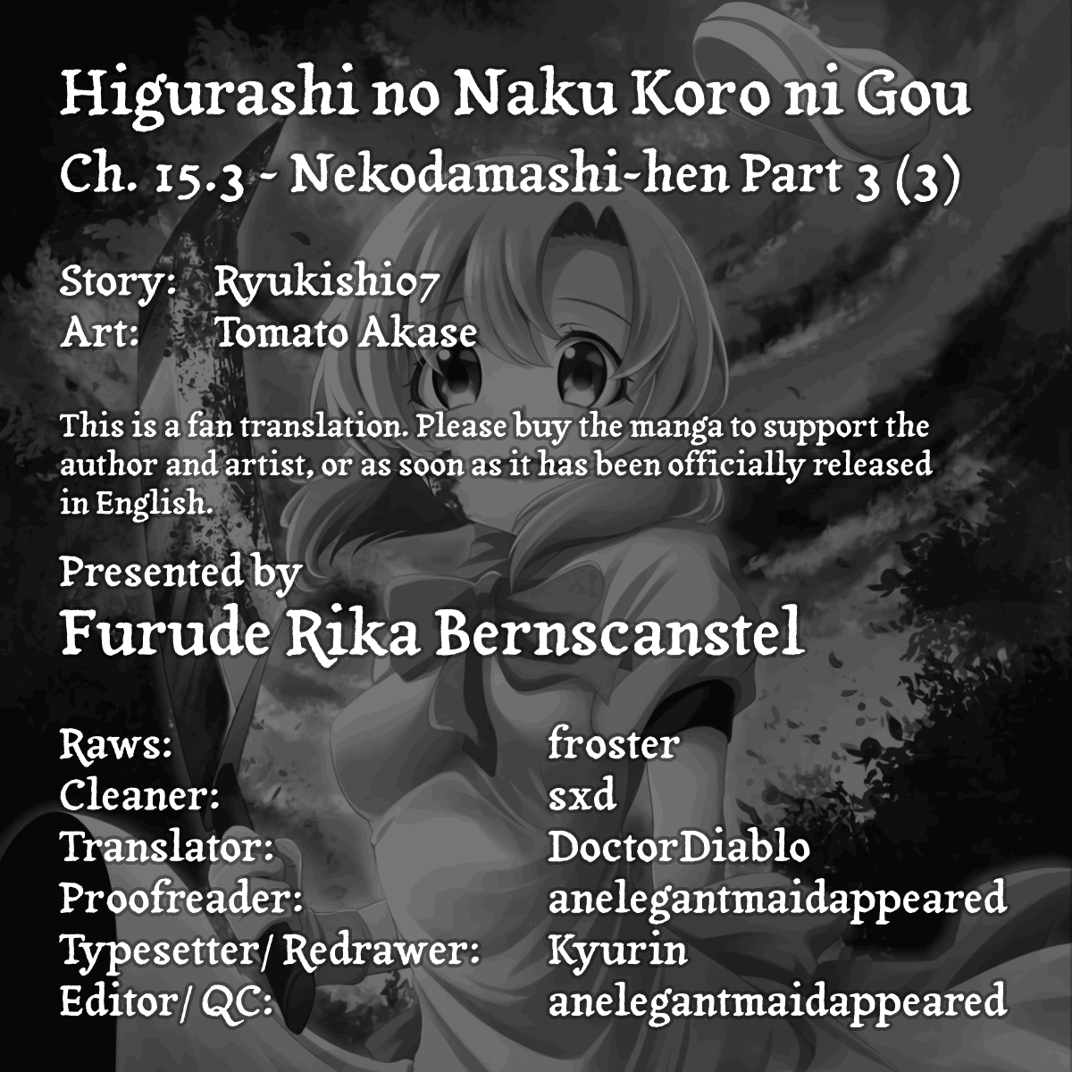 Higurashi No Naku Koro Ni Gou chapter 15.3 - page 1