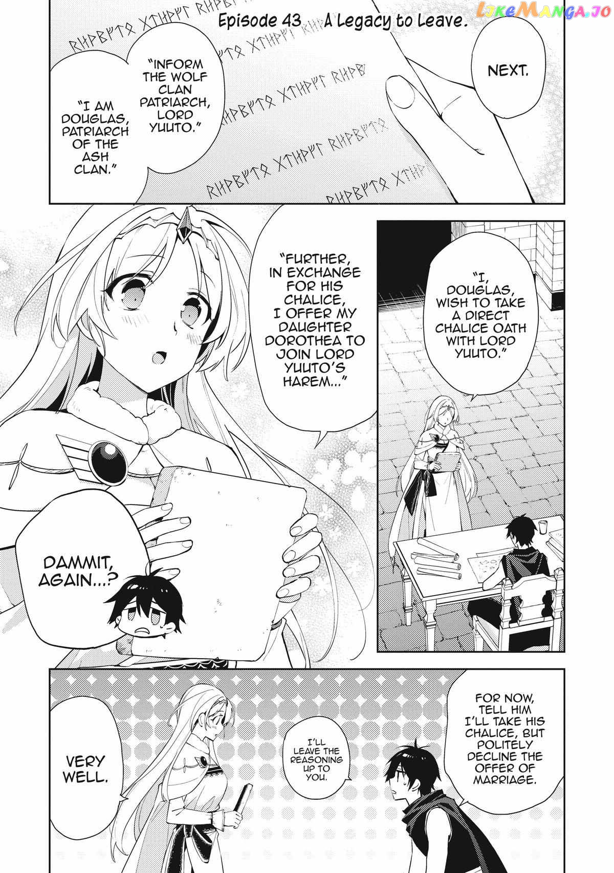 Hyakuren No Haou To Seiyaku No Ikusa Otome chapter 43 - page 1