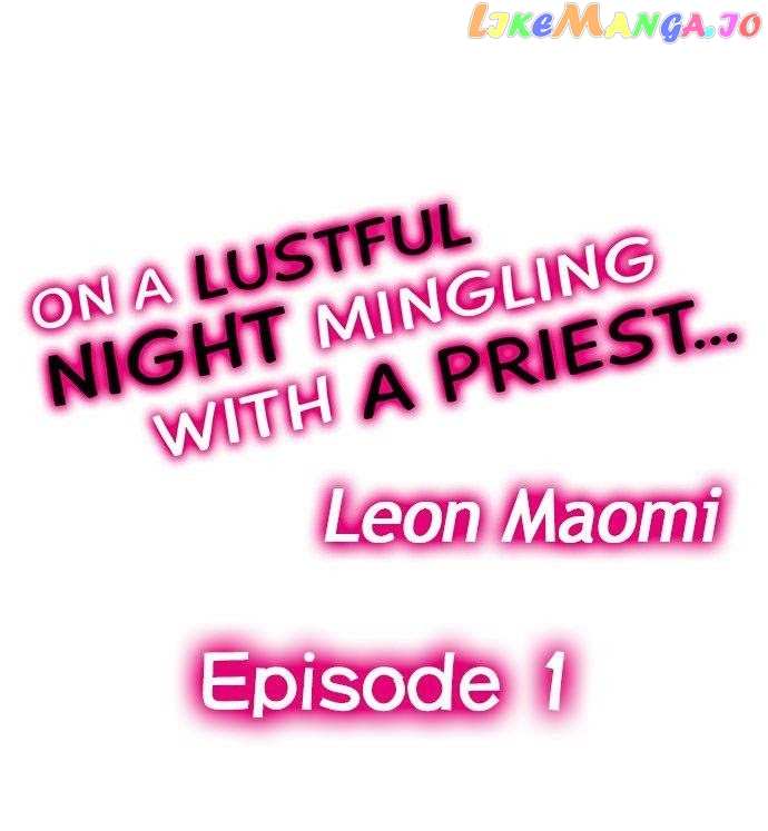 On A Lustful Night Mingling With A Priest chapter 1 - page 1