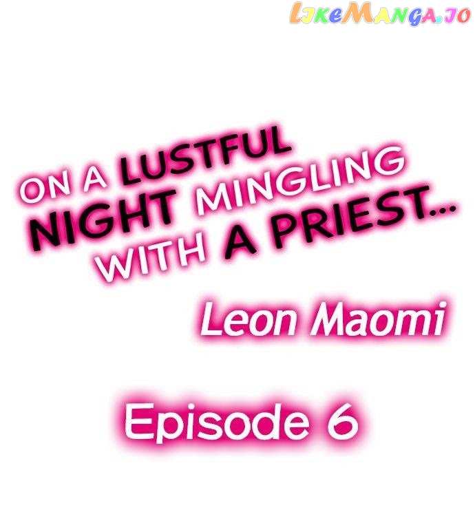 On A Lustful Night Mingling With A Priest chapter 6 - page 1