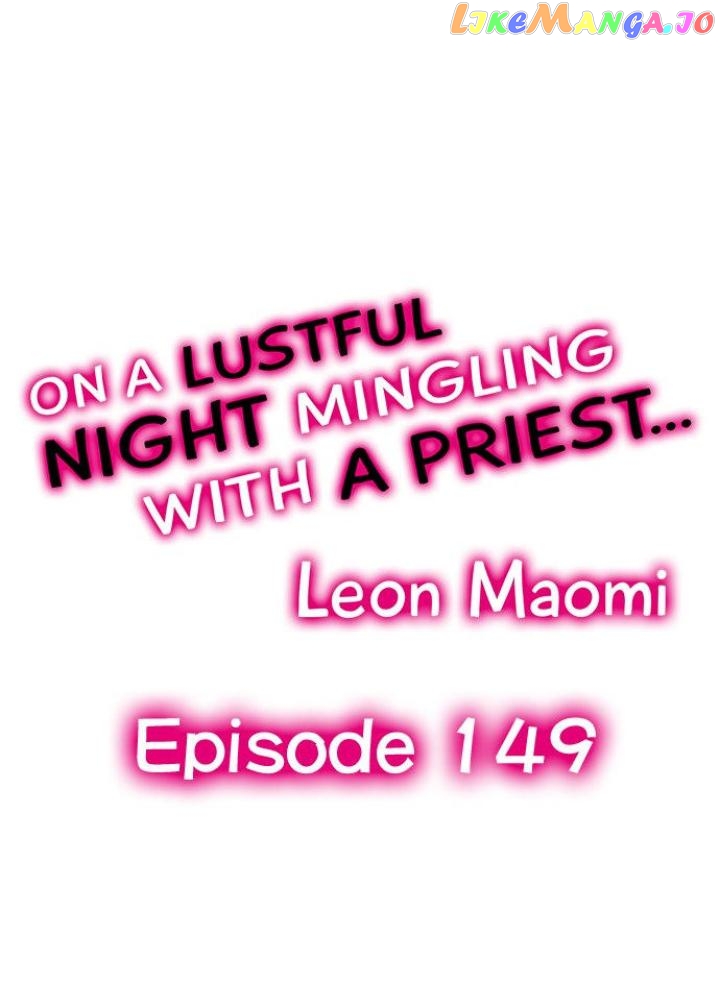 On A Lustful Night Mingling With A Priest chapter 149 - page 1