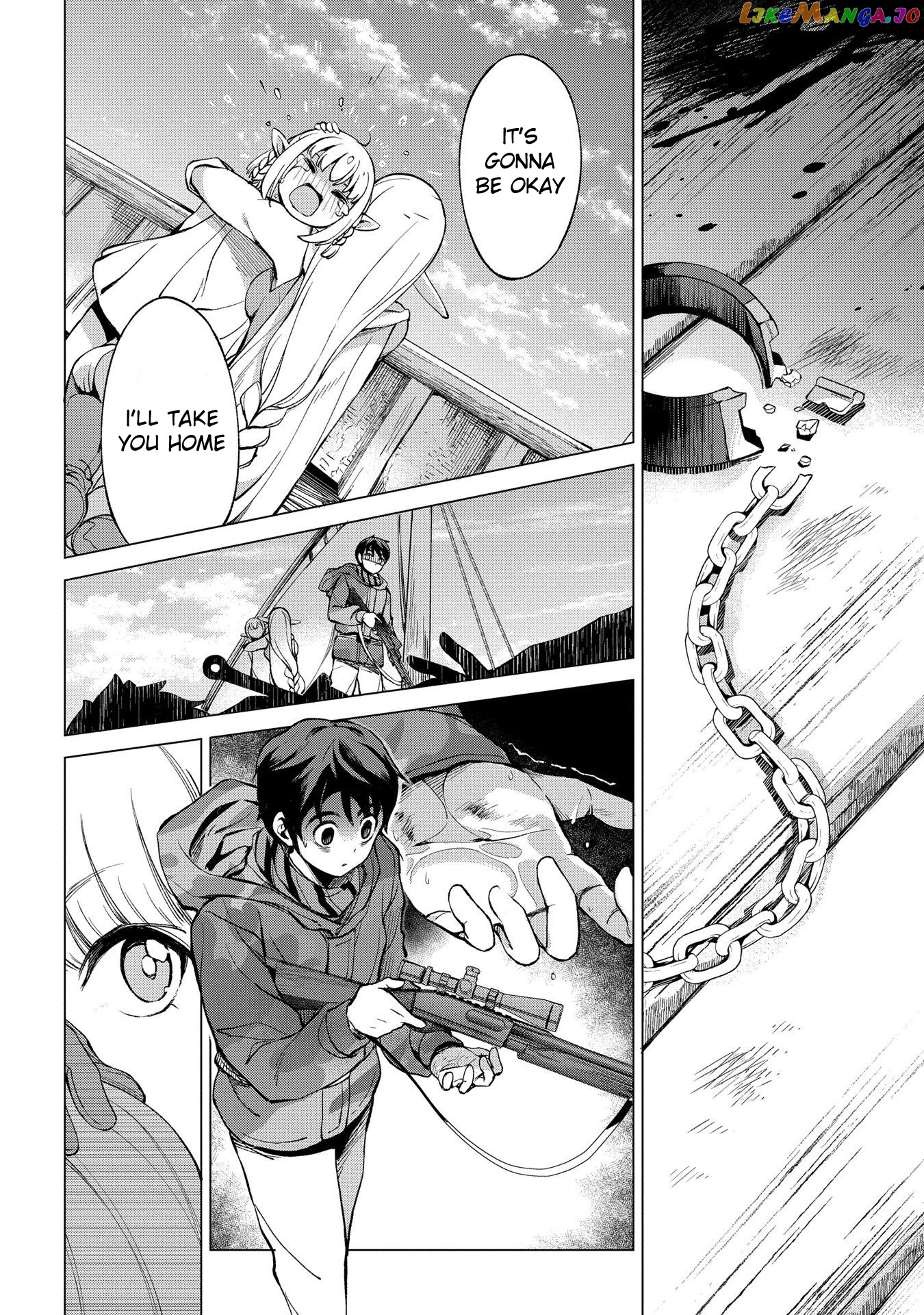 An Active Hunter In Hokkaido Has Been Thrown Into A Different World chapter 2.2 - page 14