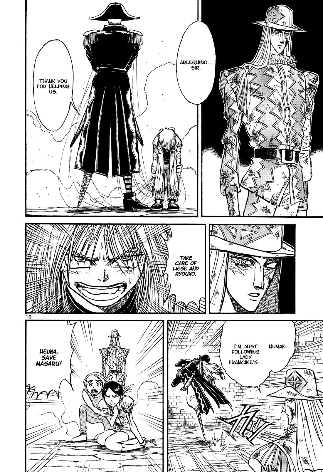 Karakuri Circus chapter 388 - page 10