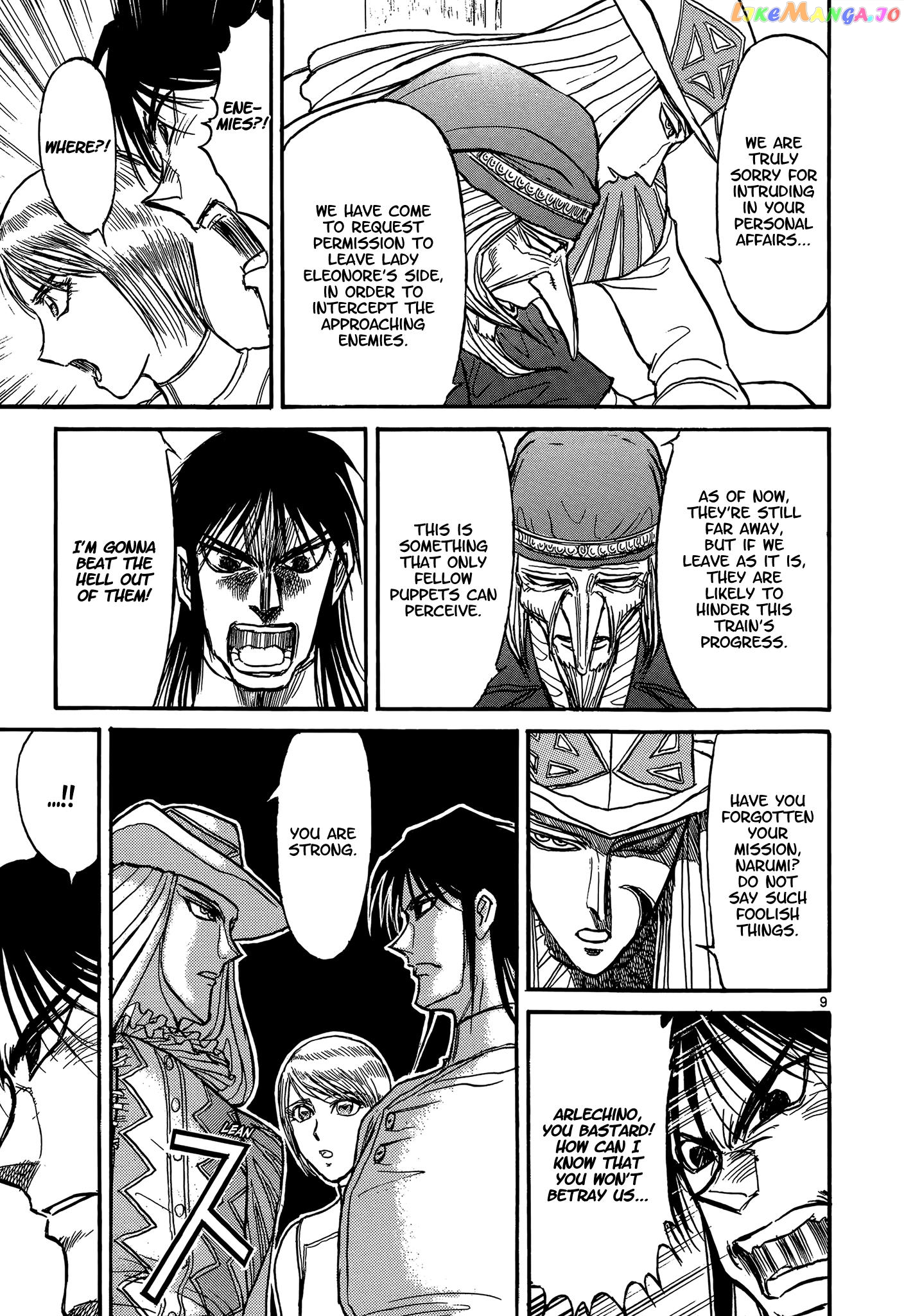 Karakuri Circus chapter 409 - page 9