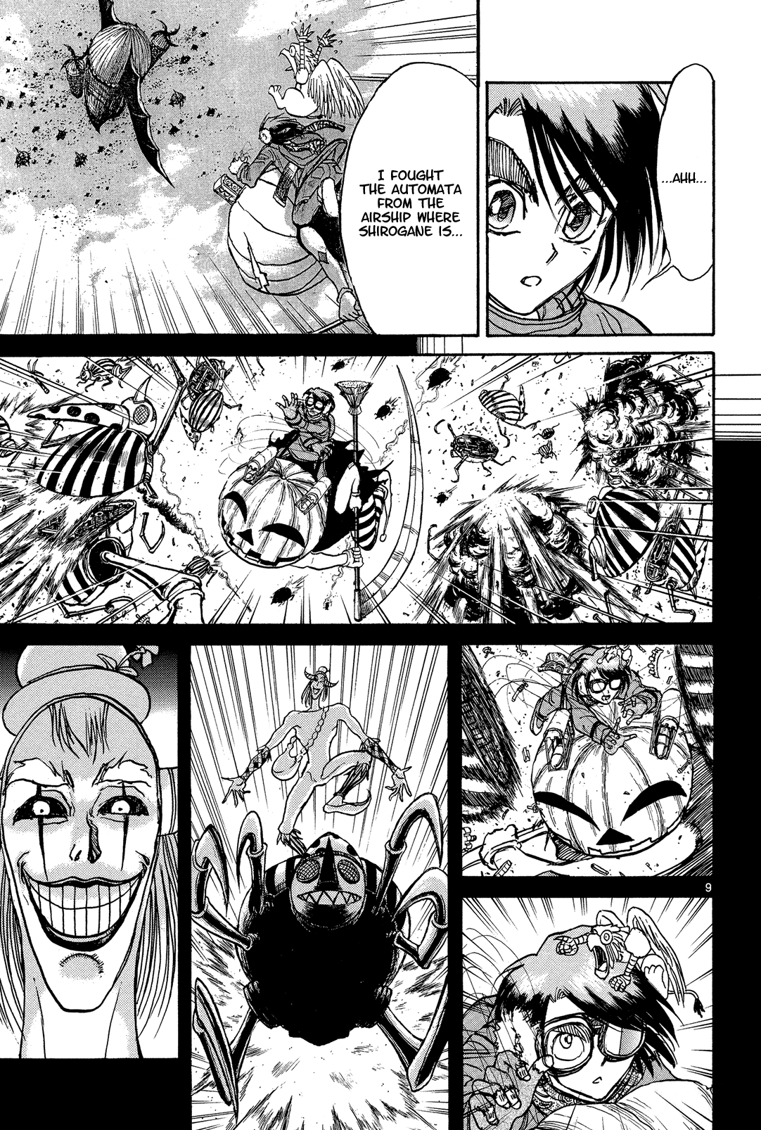 Karakuri Circus chapter 374 - page 9