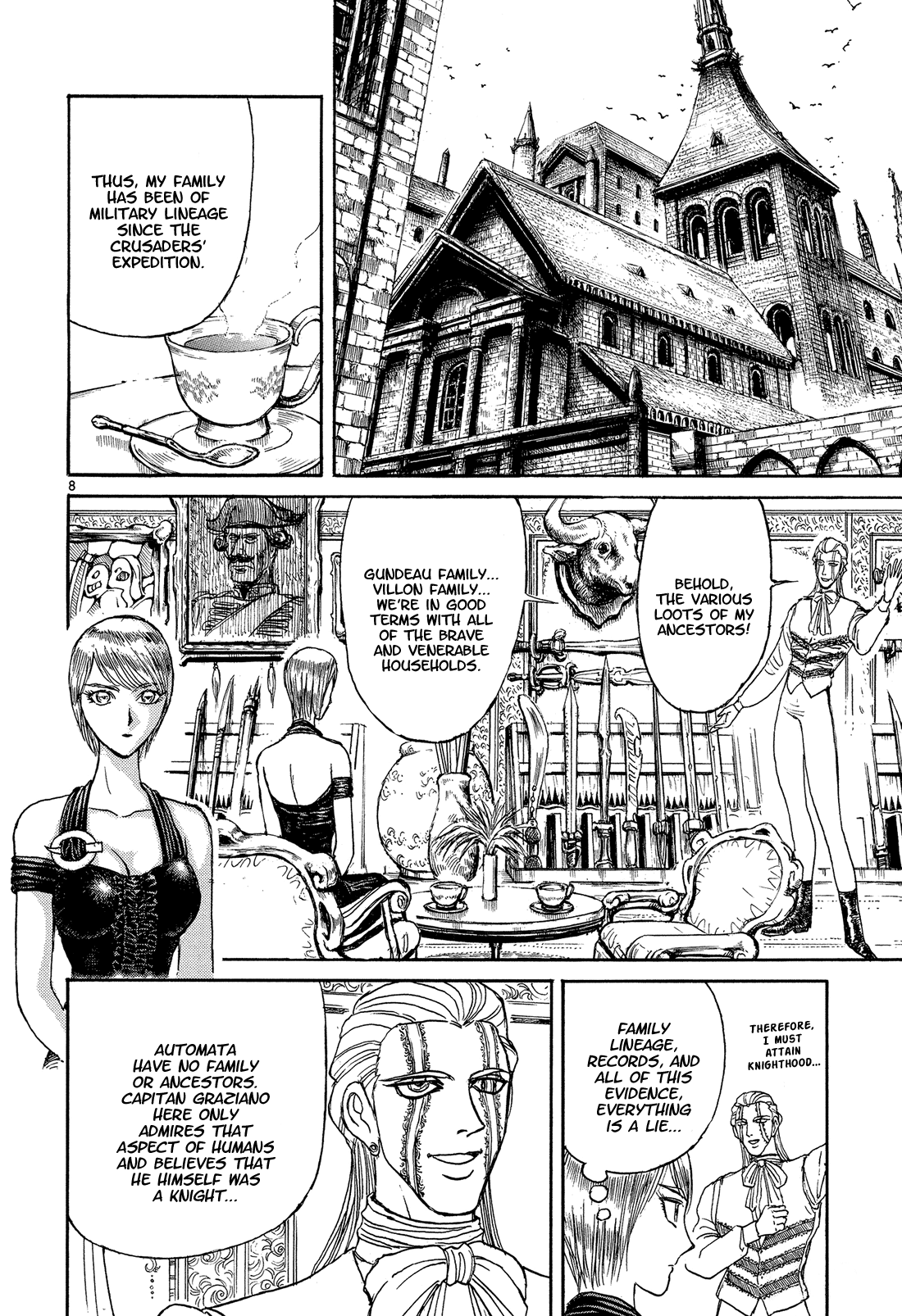 Karakuri Circus chapter 375 - page 8