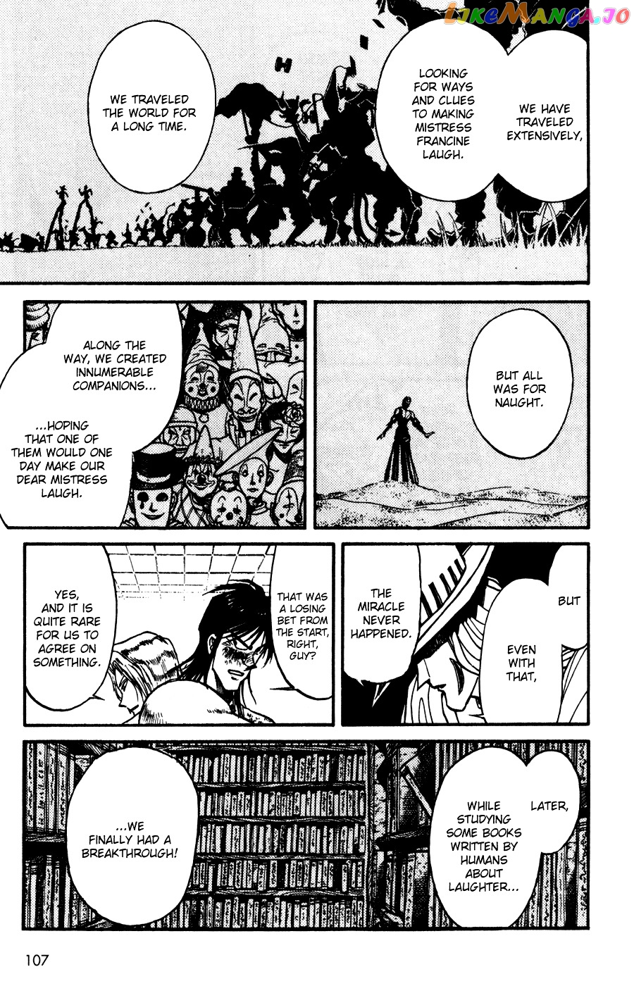 Karakuri Circus chapter 82 - page 16