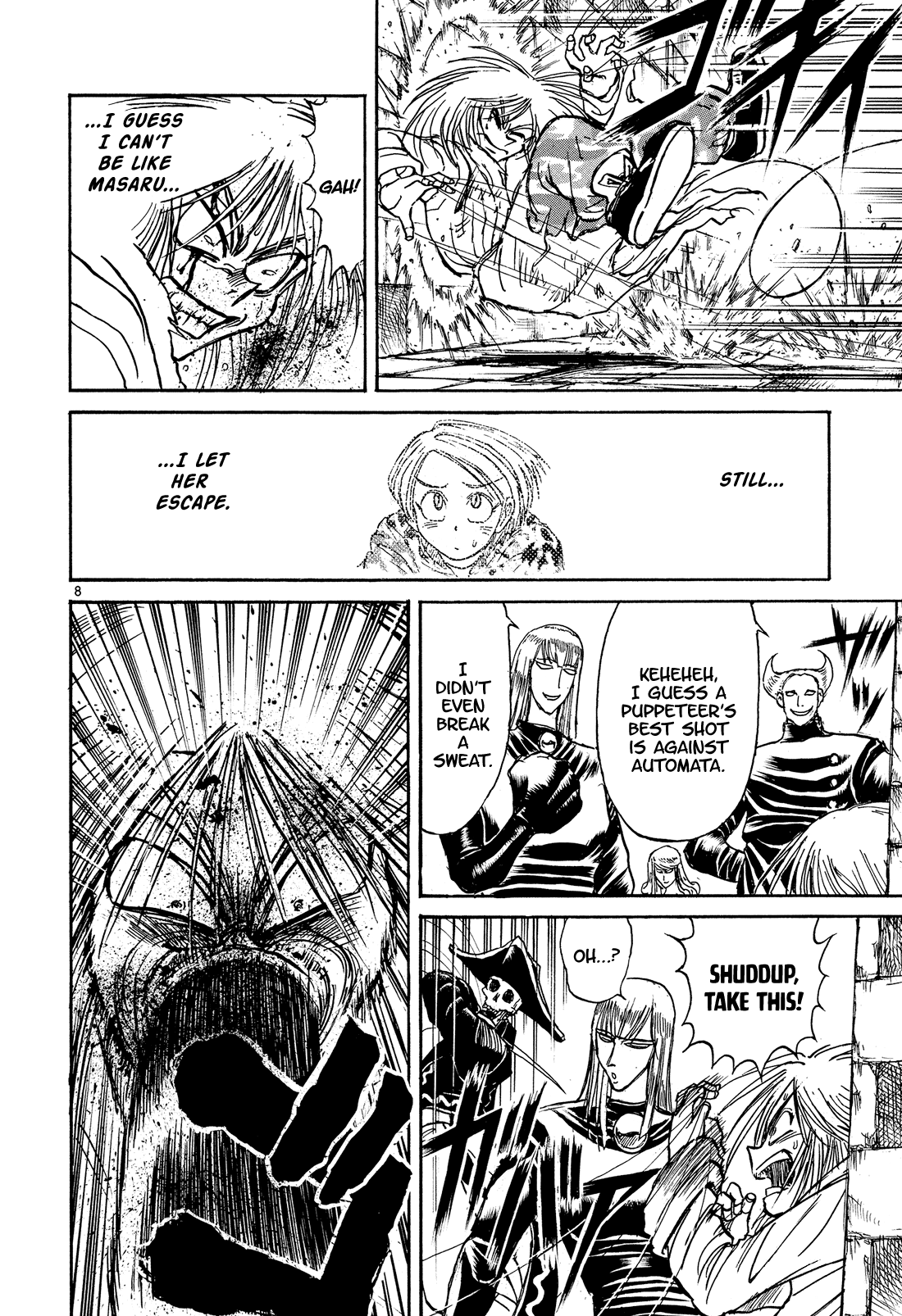 Karakuri Circus chapter 377 - page 8