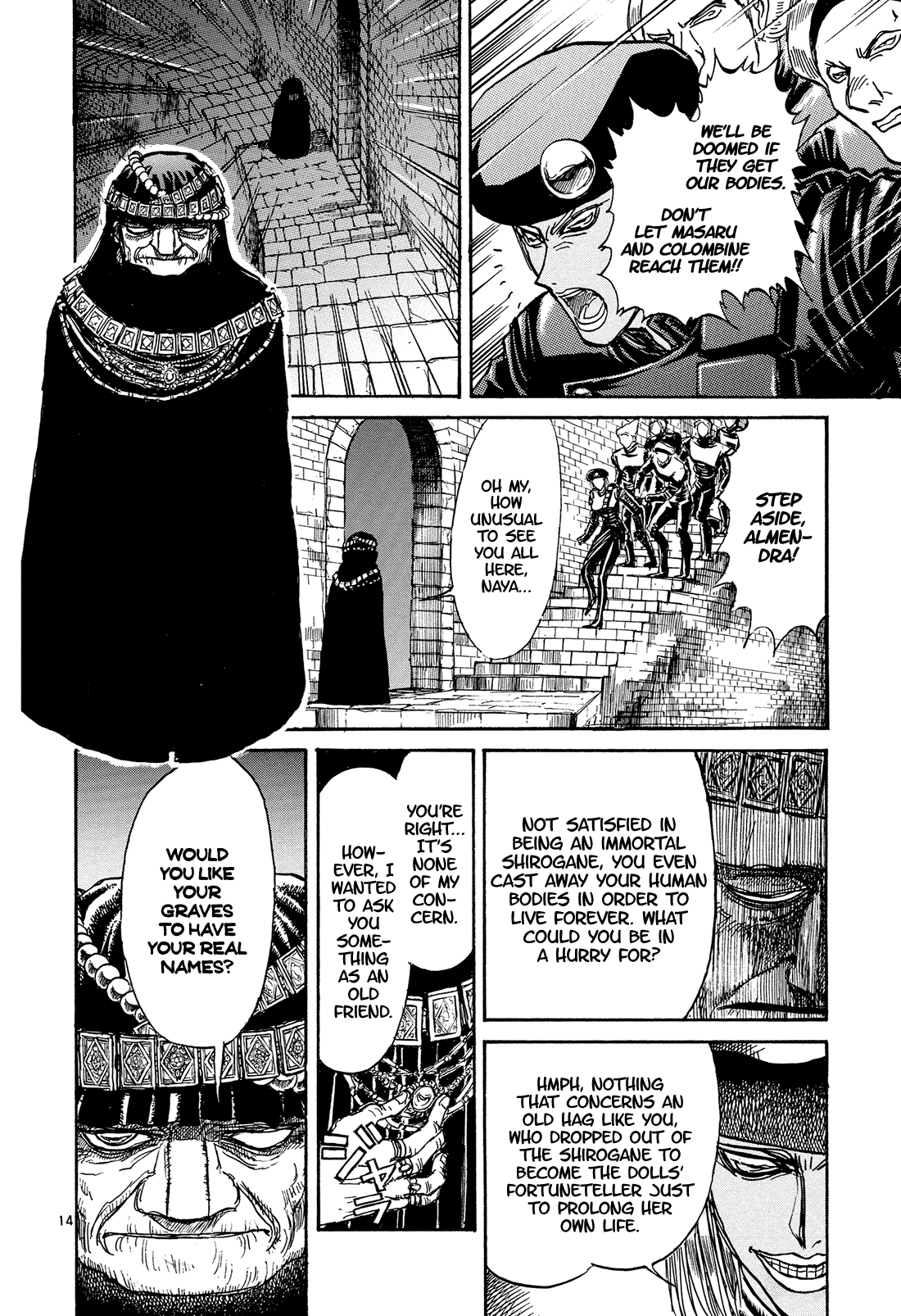 Karakuri Circus chapter 378 - page 14