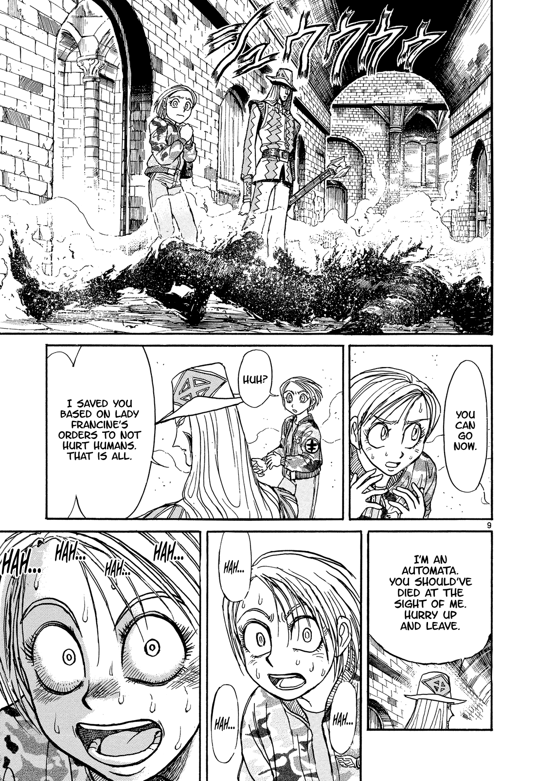 Karakuri Circus chapter 378 - page 9