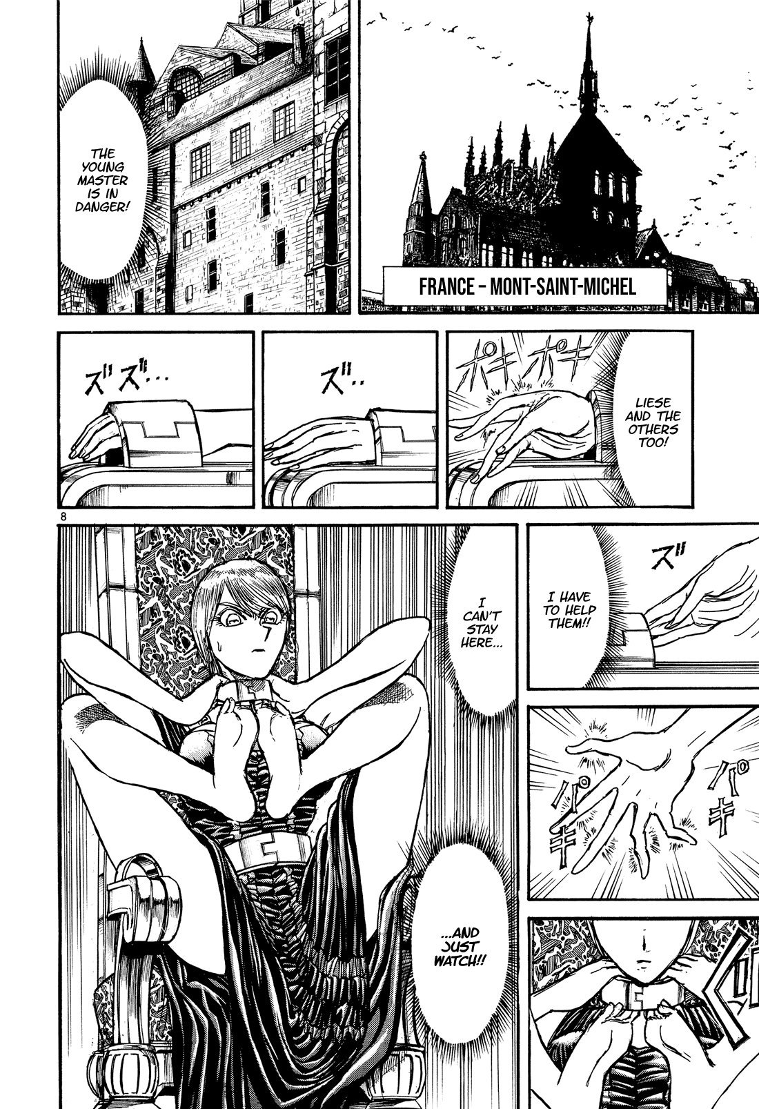 Karakuri Circus chapter 380 - page 8