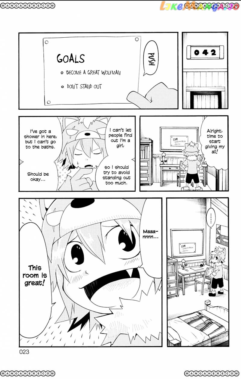 Gakumon! – Ookami Shoujo Wa Kujikenai chapter 2 - page 8