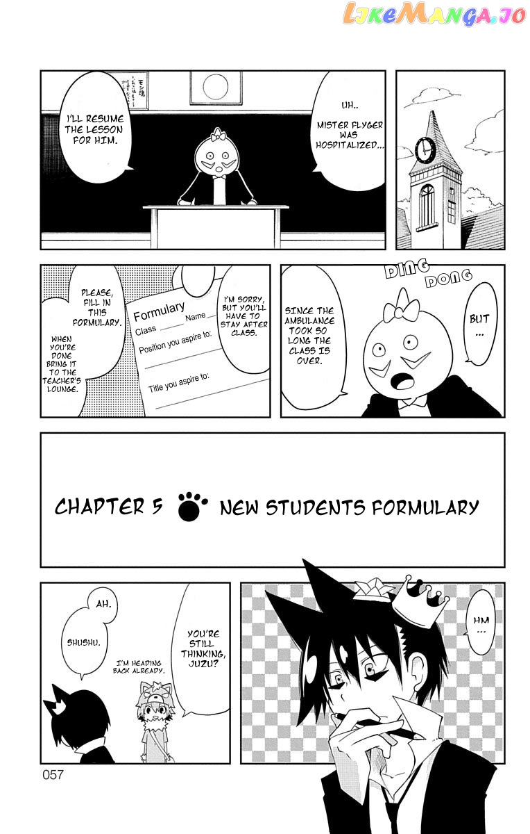 Gakumon! – Ookami Shoujo Wa Kujikenai chapter 5 - page 3