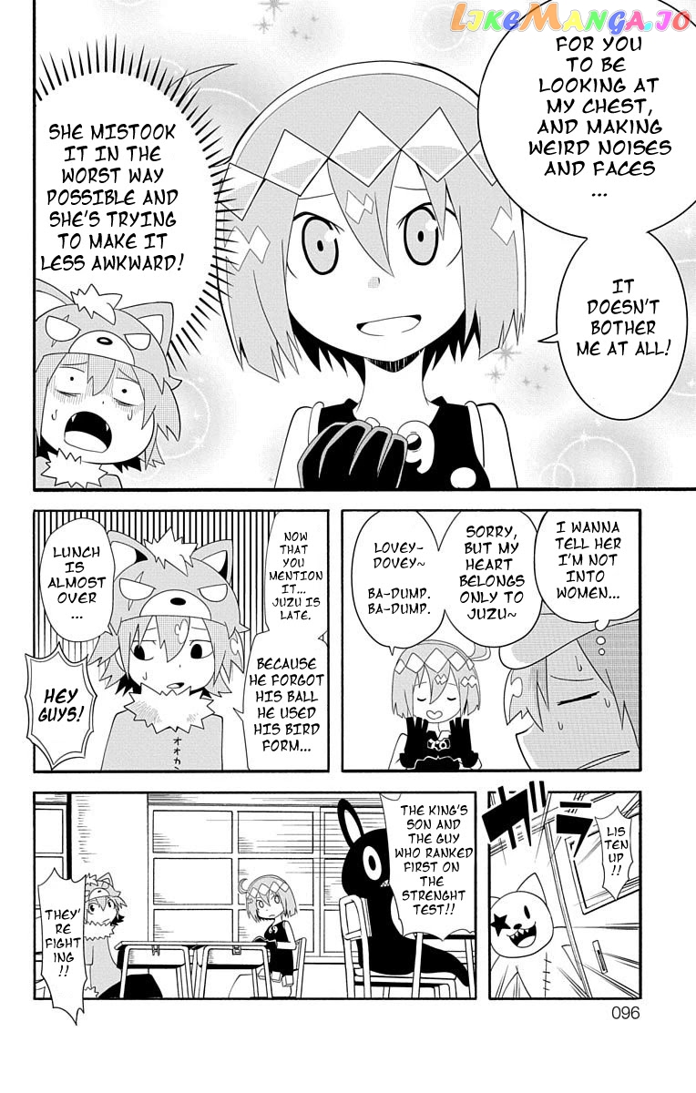 Gakumon! – Ookami Shoujo Wa Kujikenai chapter 8 - page 4