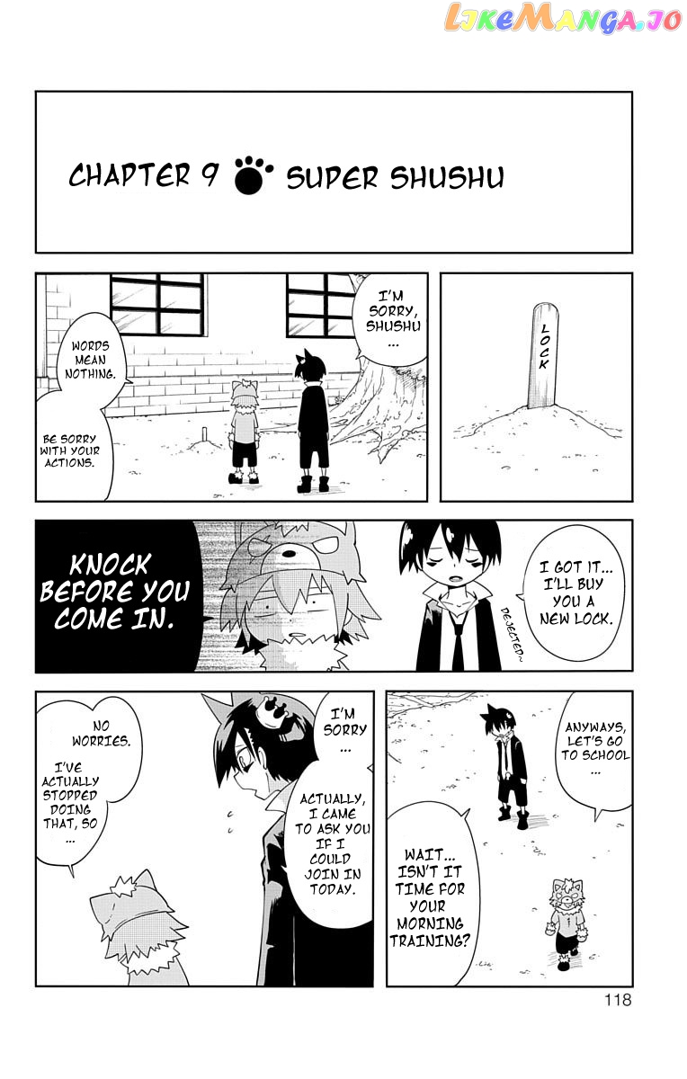 Gakumon! – Ookami Shoujo Wa Kujikenai chapter 9 - page 2