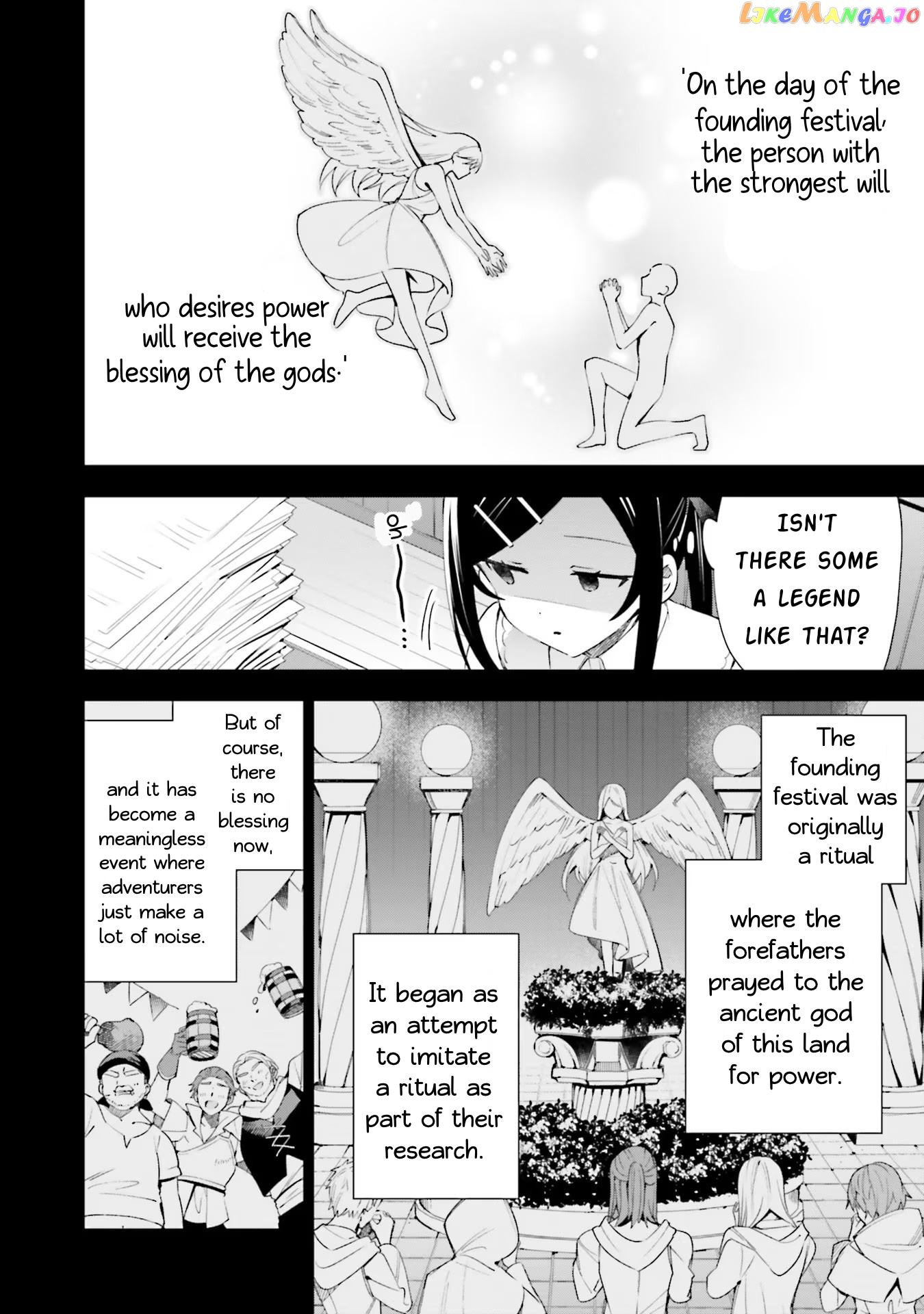 I’m the guild receptionist, but since I don’t want to work overtime, I think I’ll just solo the boss chapter 11 - page 4