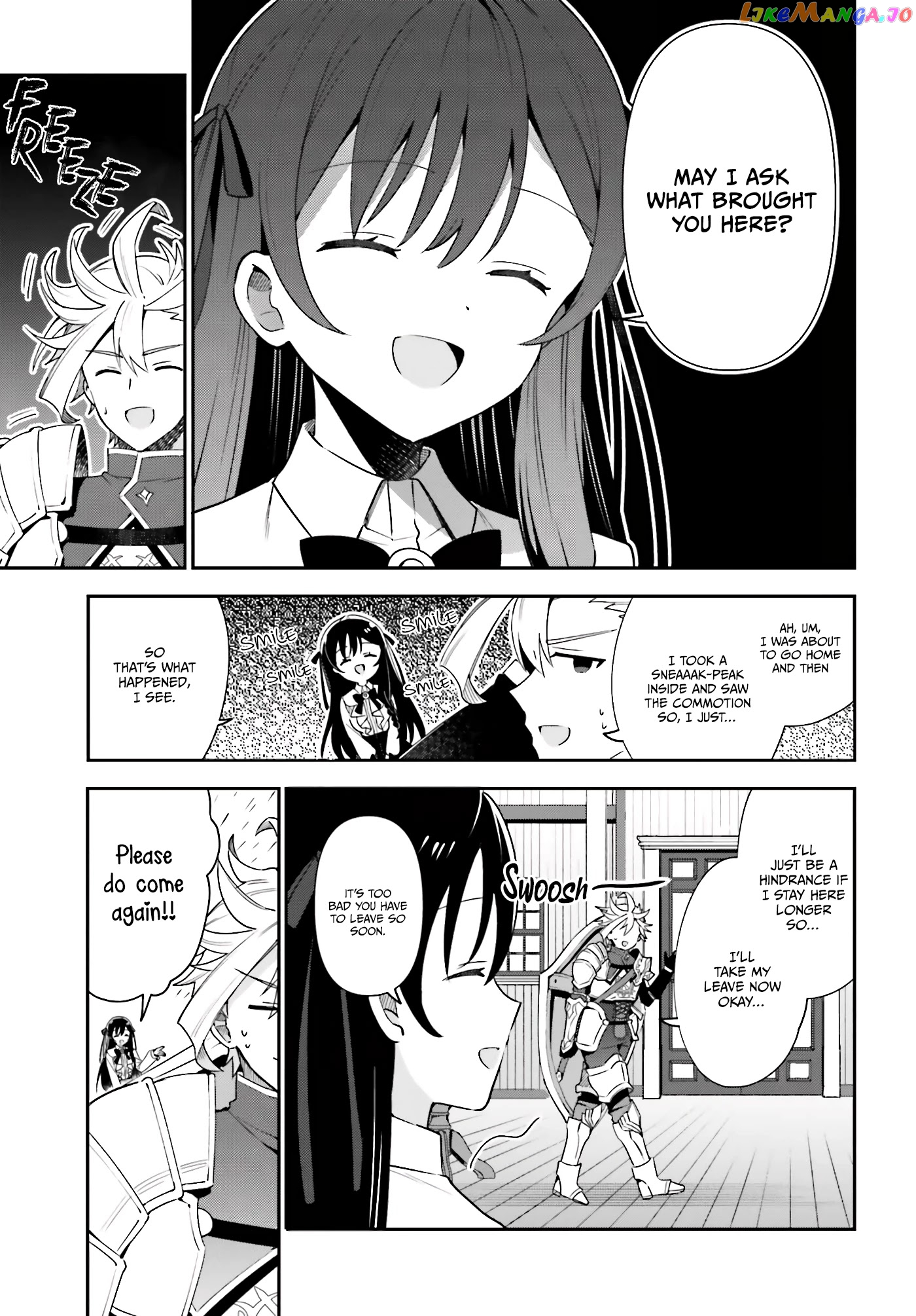 I’m the guild receptionist, but since I don’t want to work overtime, I think I’ll just solo the boss chapter 4 - page 30