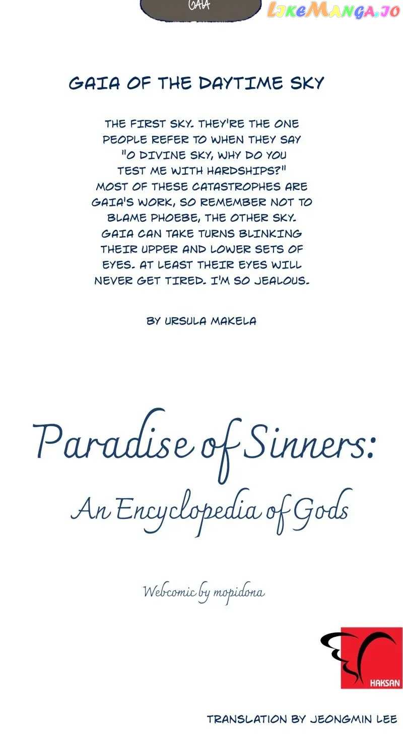 Paradise of Sinners: An Encyclopedia of Gods Chapter 3 - page 38