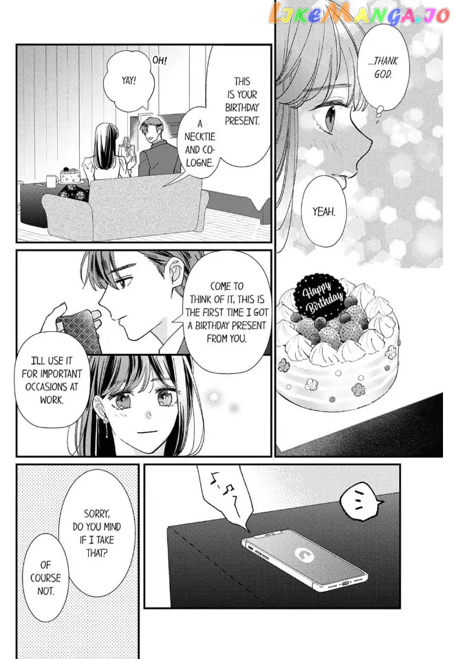 Love Verification - Is Marriage With a Man With Zero Chemistry Possible? Renai_Kenshou___Aishou_0__Otoko_to_Kekkon_wa_Ari____Chapter_18 - page 13