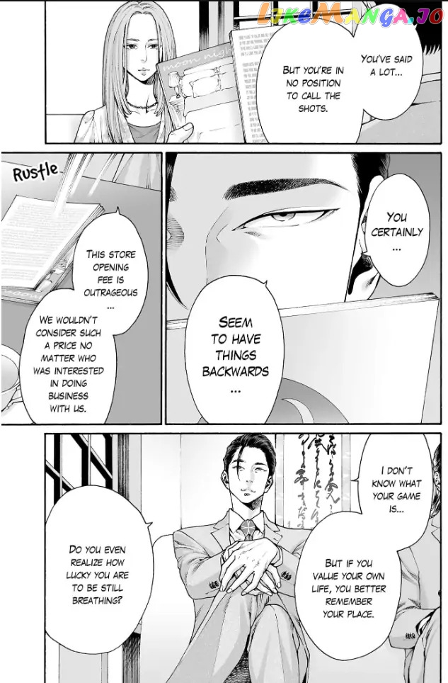 Worth a Billion : Modern-Day Courtesan Juuoku_no_Are___Yoshiwara_Ichi_no_Oiran___Chapter_41 - page 6