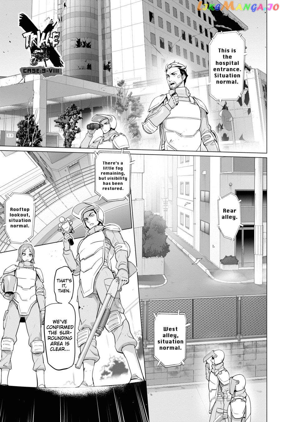 Triage X chapter 105 - page 1