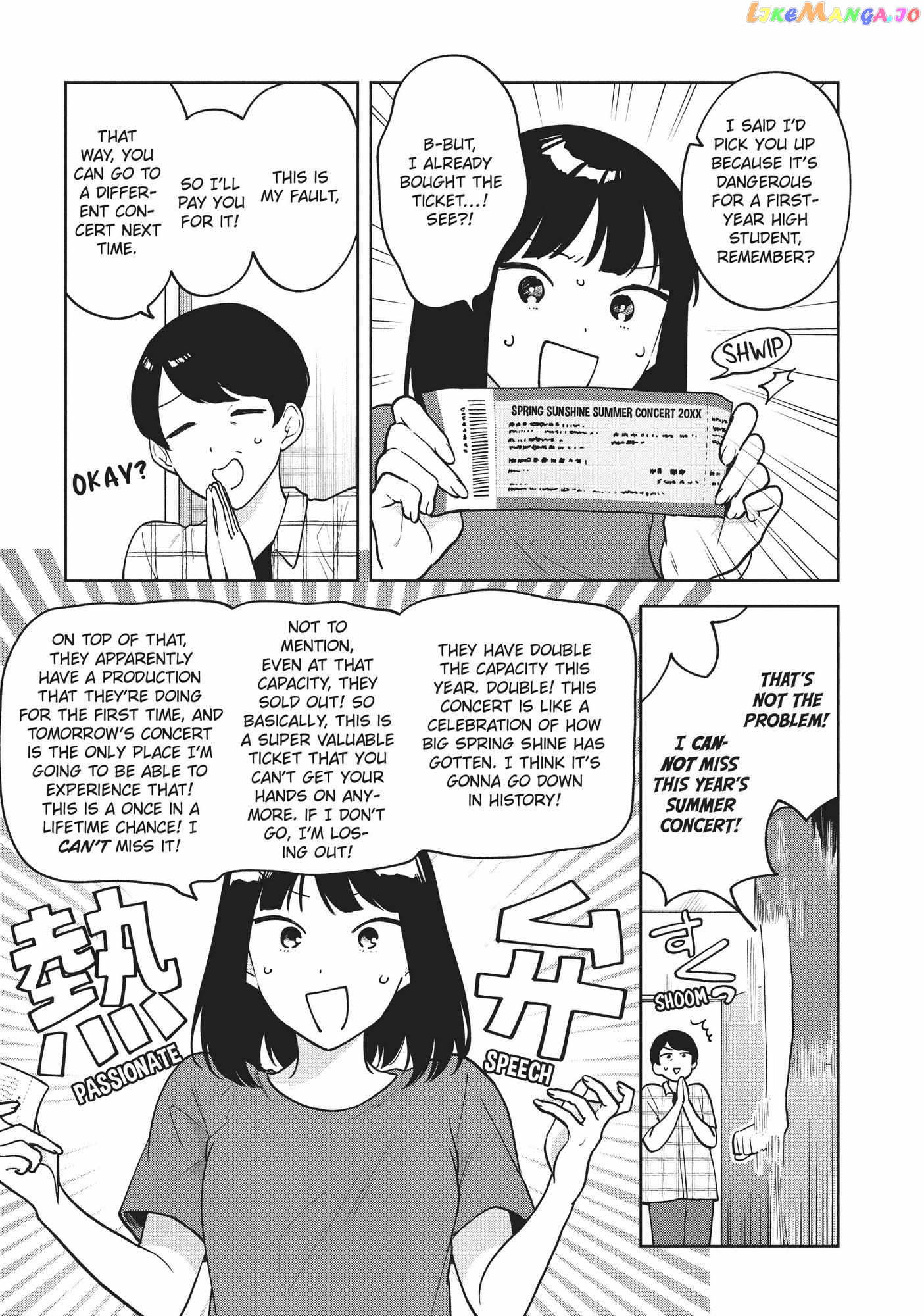Oshi ga Tonari de Jugyou ni Shuuchuu Dekinai! chapter 31 - page 3